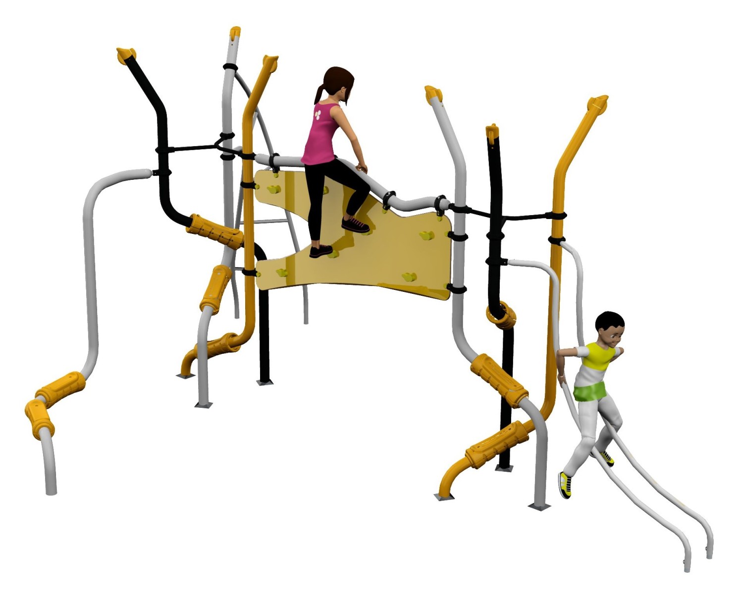 An image of Vertigo Climbing Frame G