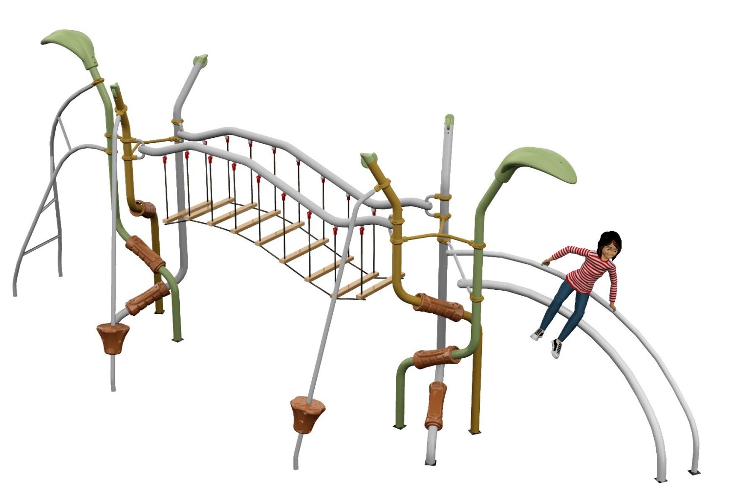 An image of Vertigo Climbing Frame H