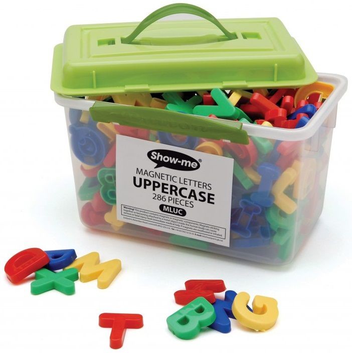 An image of Show Me Magnetic Uppercase Letters