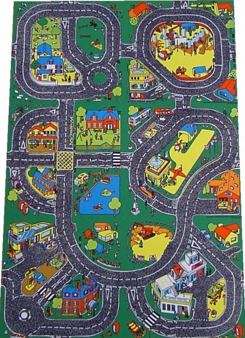 An image of Roadway Classroom Playmat