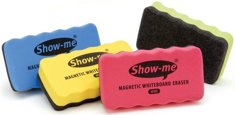 An image of Show Me Magnetic Erasers - Whiteboards