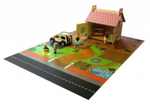 An image of Dolls House Playmat