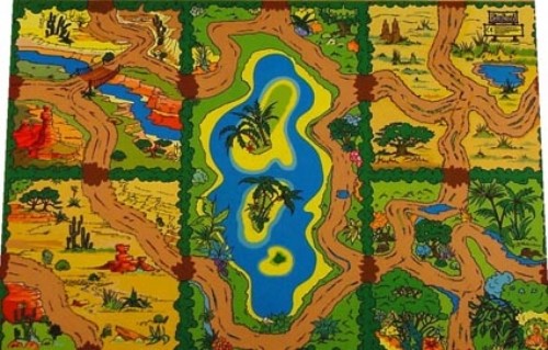 An image of Safari Playmat