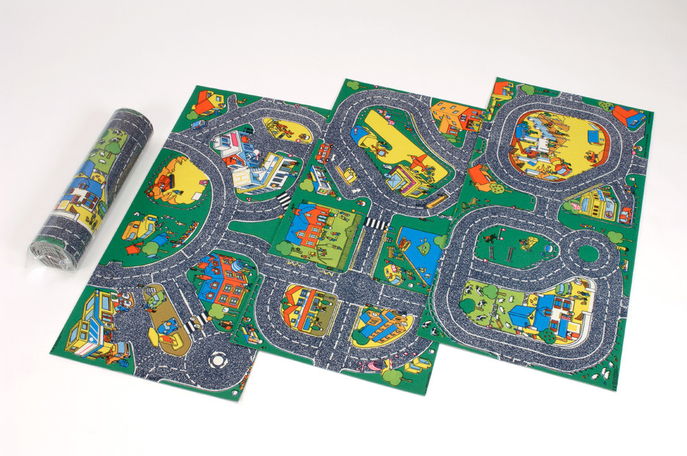 An image of Set of 3 Roadway Playmats