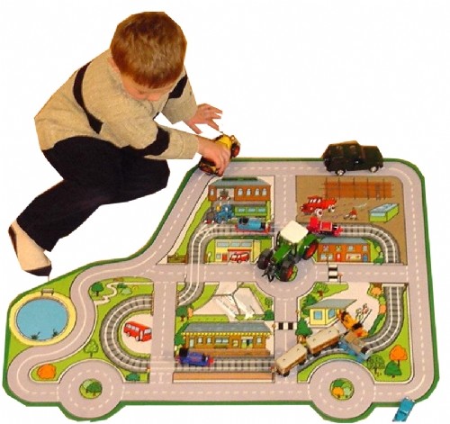 An image of Car Roadway Playmat