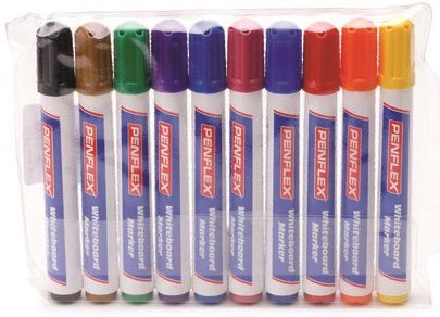 An image of Penflex WB15 Whiteboard Markers - Wallets - Whiteboards