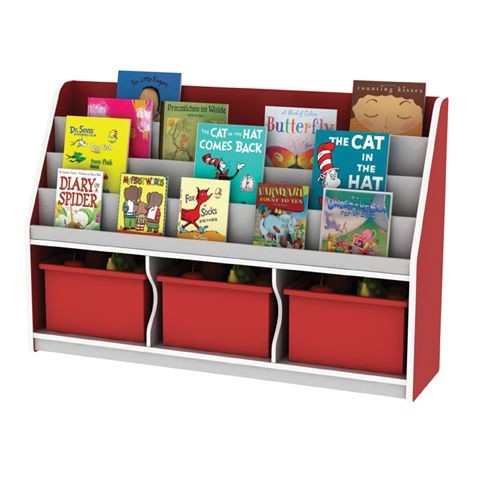 An image of LRM 3 Compartment Book Storage