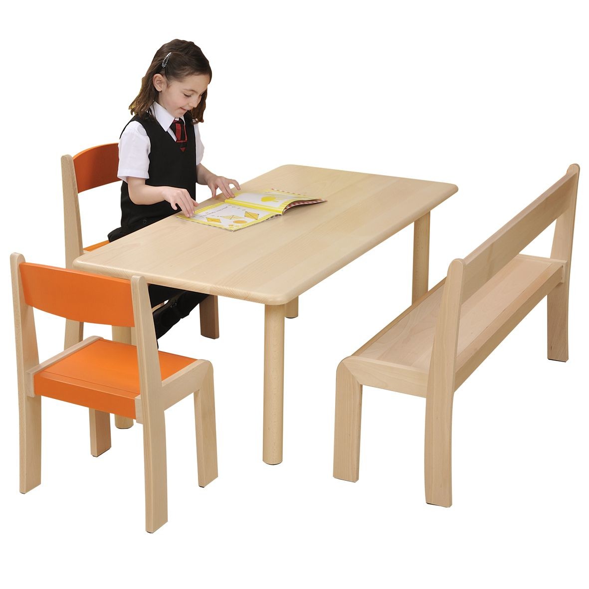 An image of JS Rectangular Table - Tables