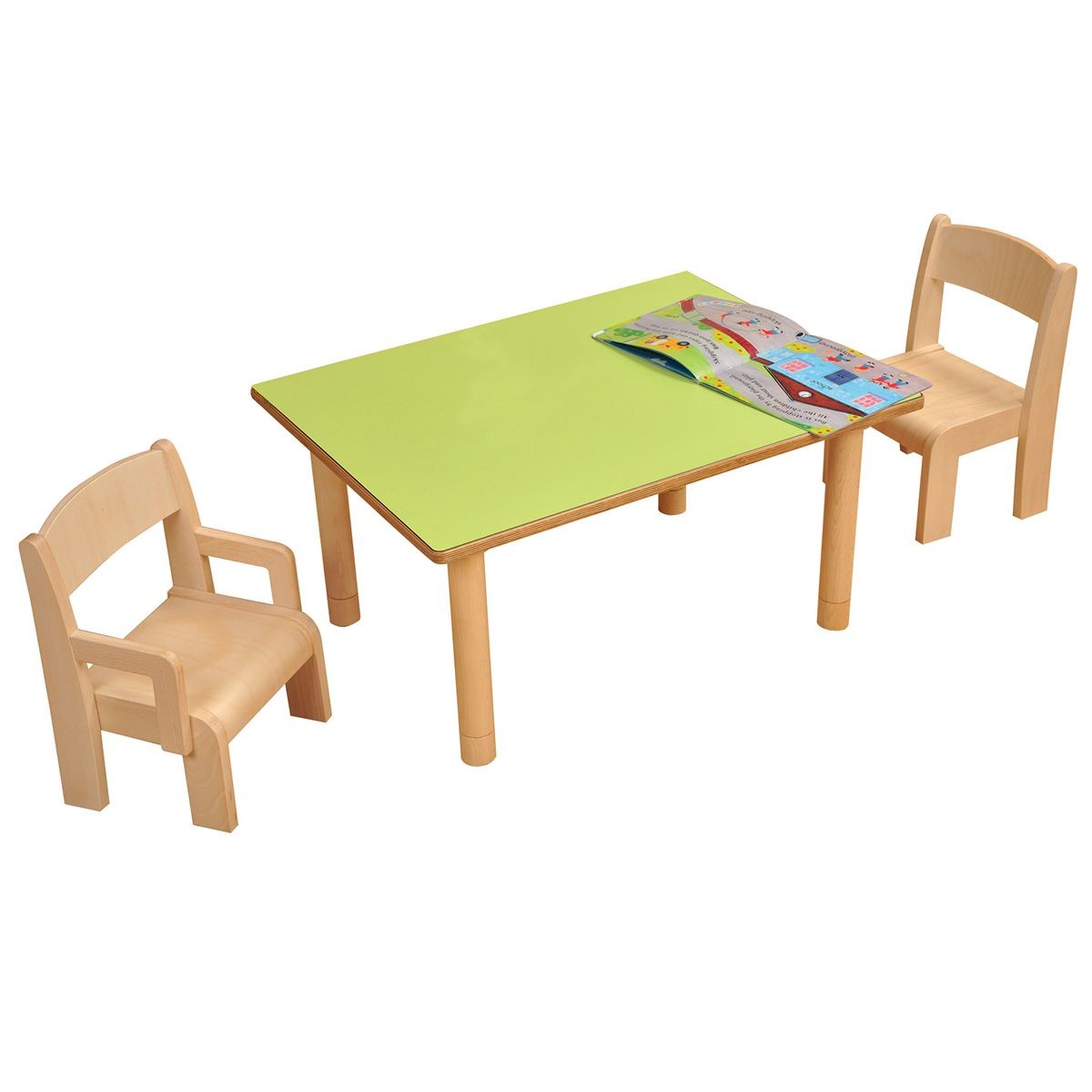 An image of JS Height Adjustable Rectangular Table 1 - Tables