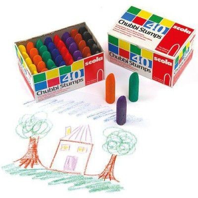 An image of Chubbi Wax Crayons