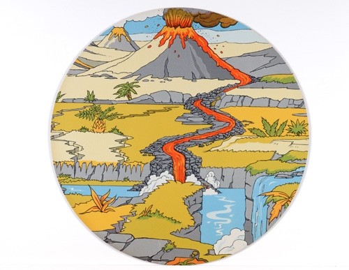 An image of Jurassic World Circular Mat