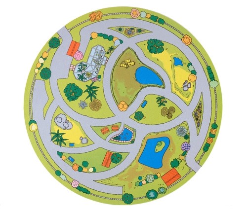 An image of Safari Park Circular Mat