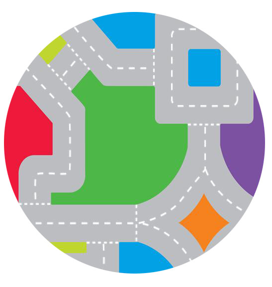 An image of Town Planner Circular Mat