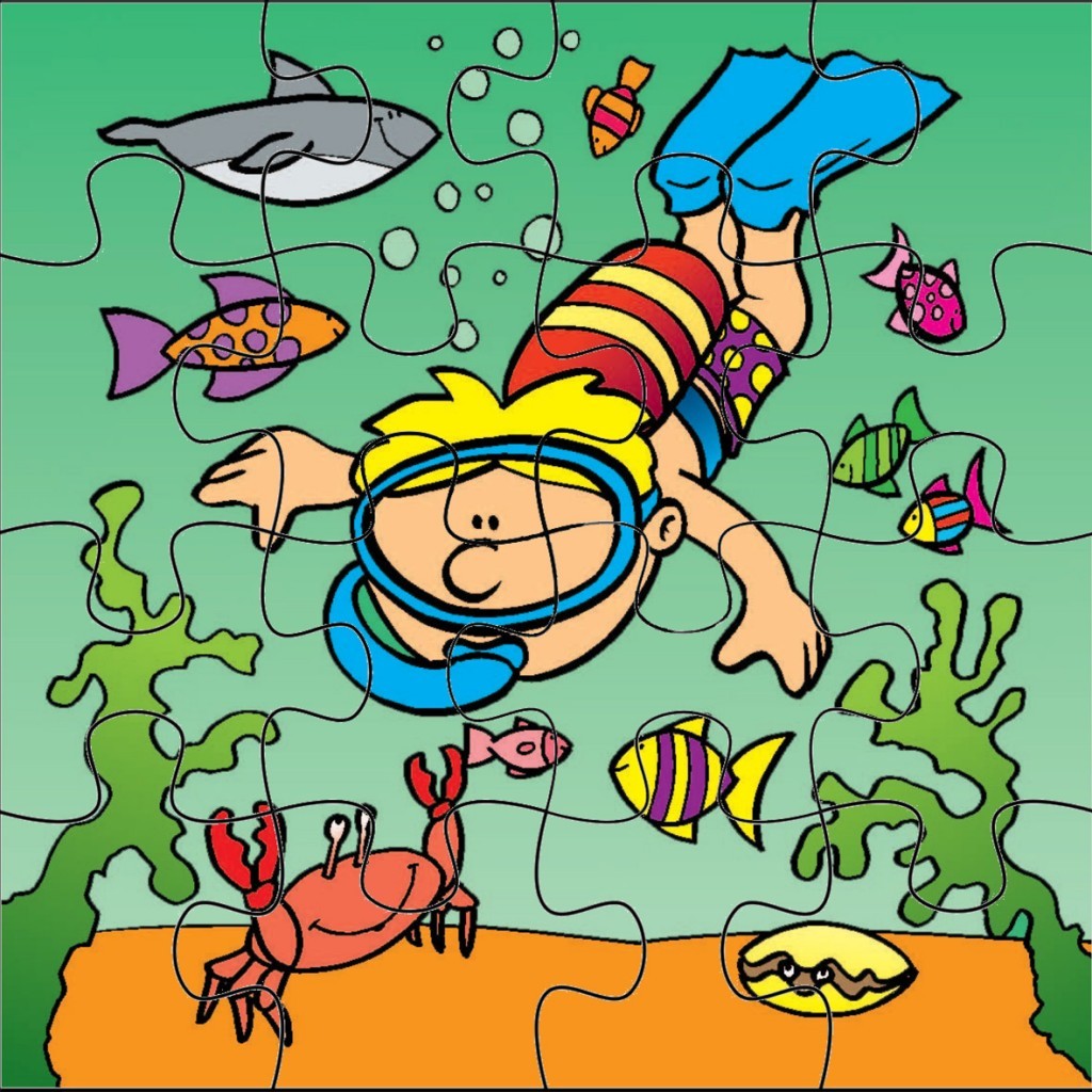 An image of Diver Jumbo Puzzle