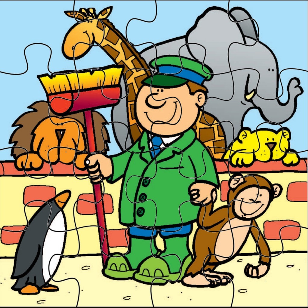 An image of Zoo Jumble Puzzle