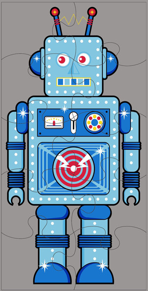 An image of Robot Jumbo Puzzle