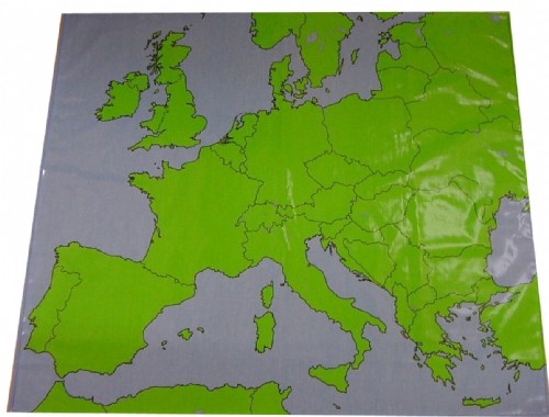 An image of Europe Outline Map