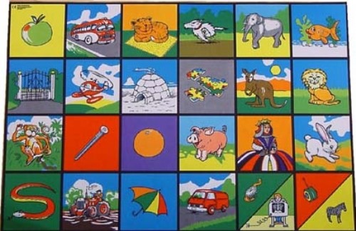 An image of Alphabet Picture Playmat