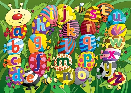 An image of Alphabet Caterpillar Playmat