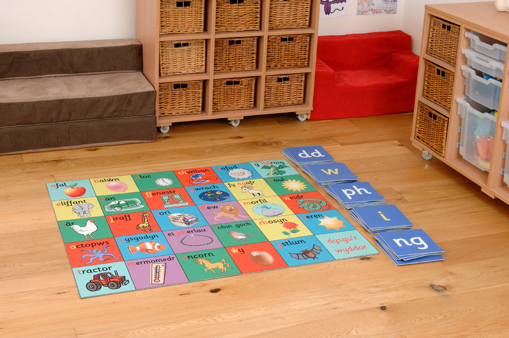 An image of Welsh Alphabet Tiles