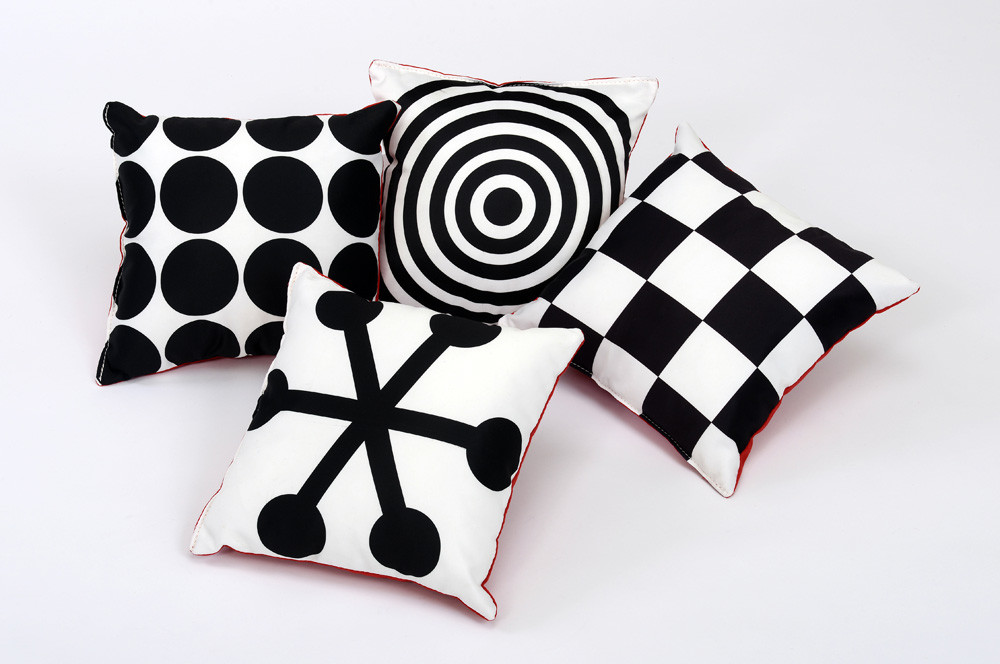 An image of 4 x Geometric Perception Cushion - Soft Play