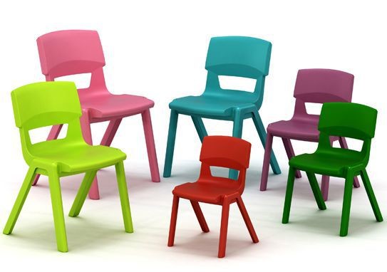 An image of Postura Plus Classroom Chairs Bulk Deal of 10 or more - Plastic Ch...