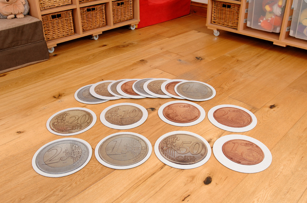 An image of Euro Coins Tiles