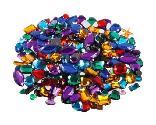 An image of Acrylic Gemstones Assorted