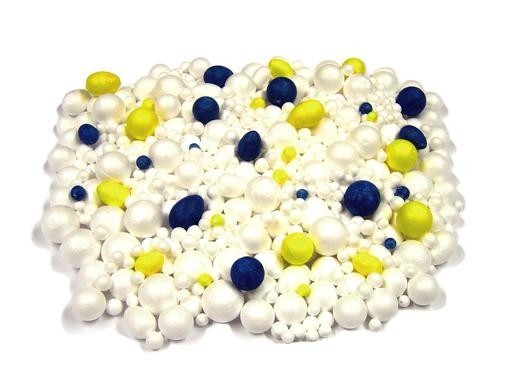 An image of Assorted Polystyrene Balls & Eggs