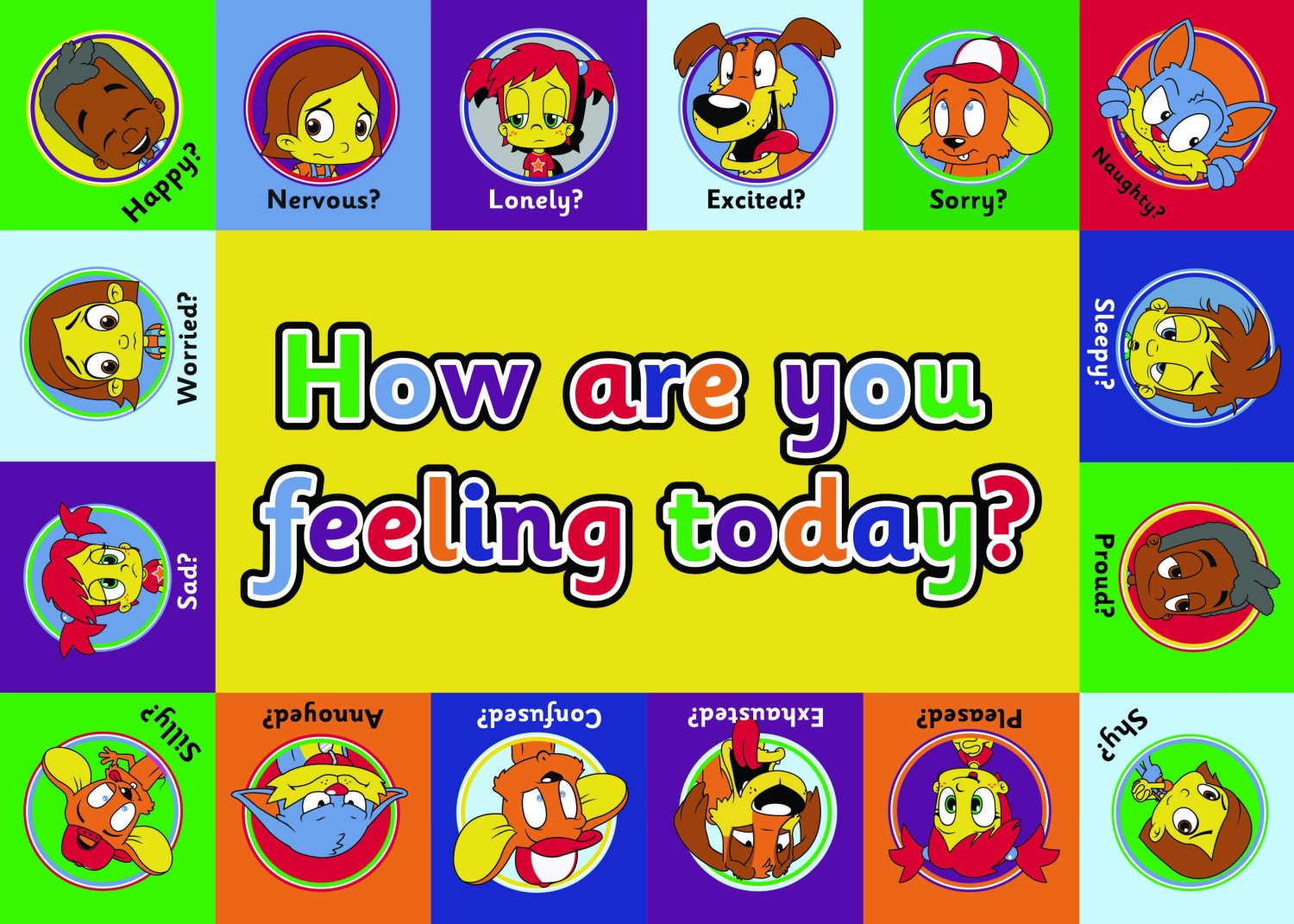 An image of How Are You Feeling Today? Rug