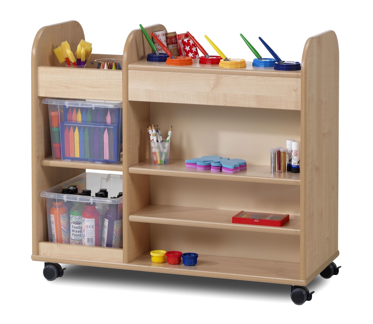 An image of Double Sided Creative Unit - Art Storage