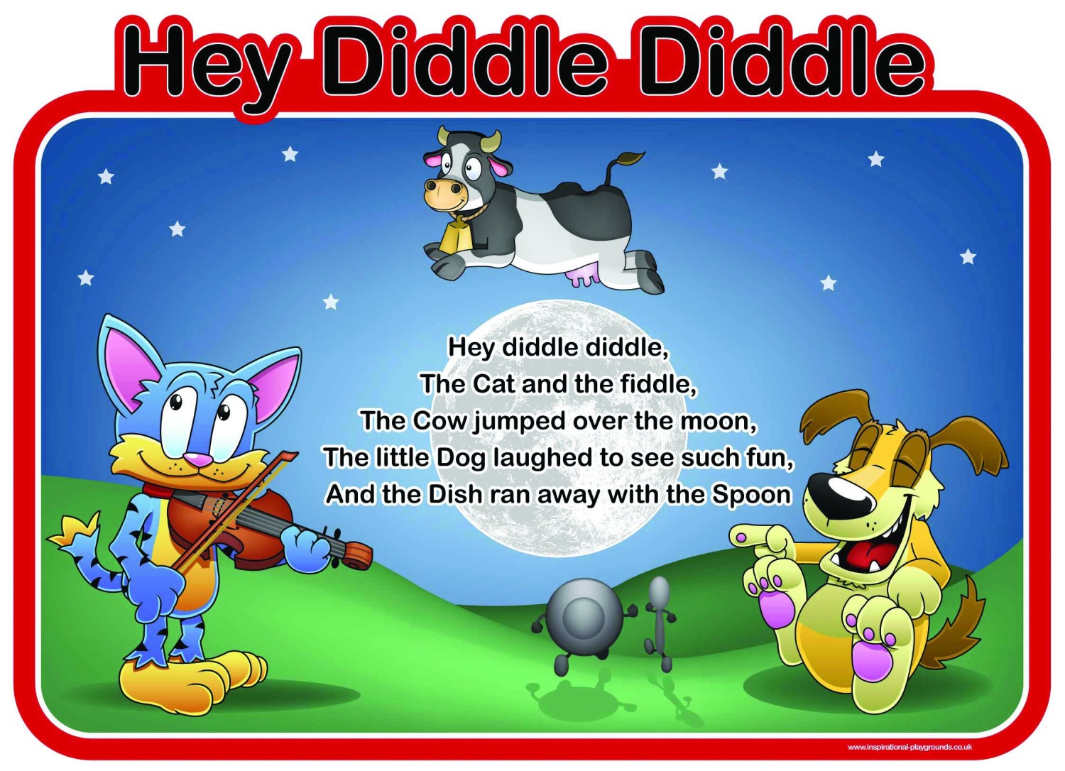 An image of Hey Diddle Diddle Sign