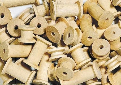 An image of Wooden Spools