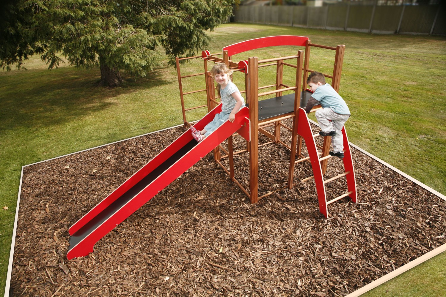 An image of Outdoor Climbing Frame & Monkey Run