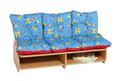 Comfy 3 Seat Sofa Cushion Seating | Edu-Quip