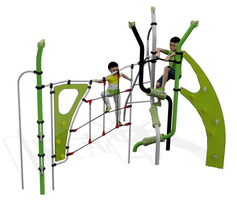 An image of Vertigo Climbing Frame D