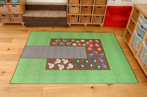 An image of Vegetable Garden Outdoor Playmat