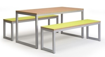 An image of Transter Bench Canteen Units - School Dining Tables