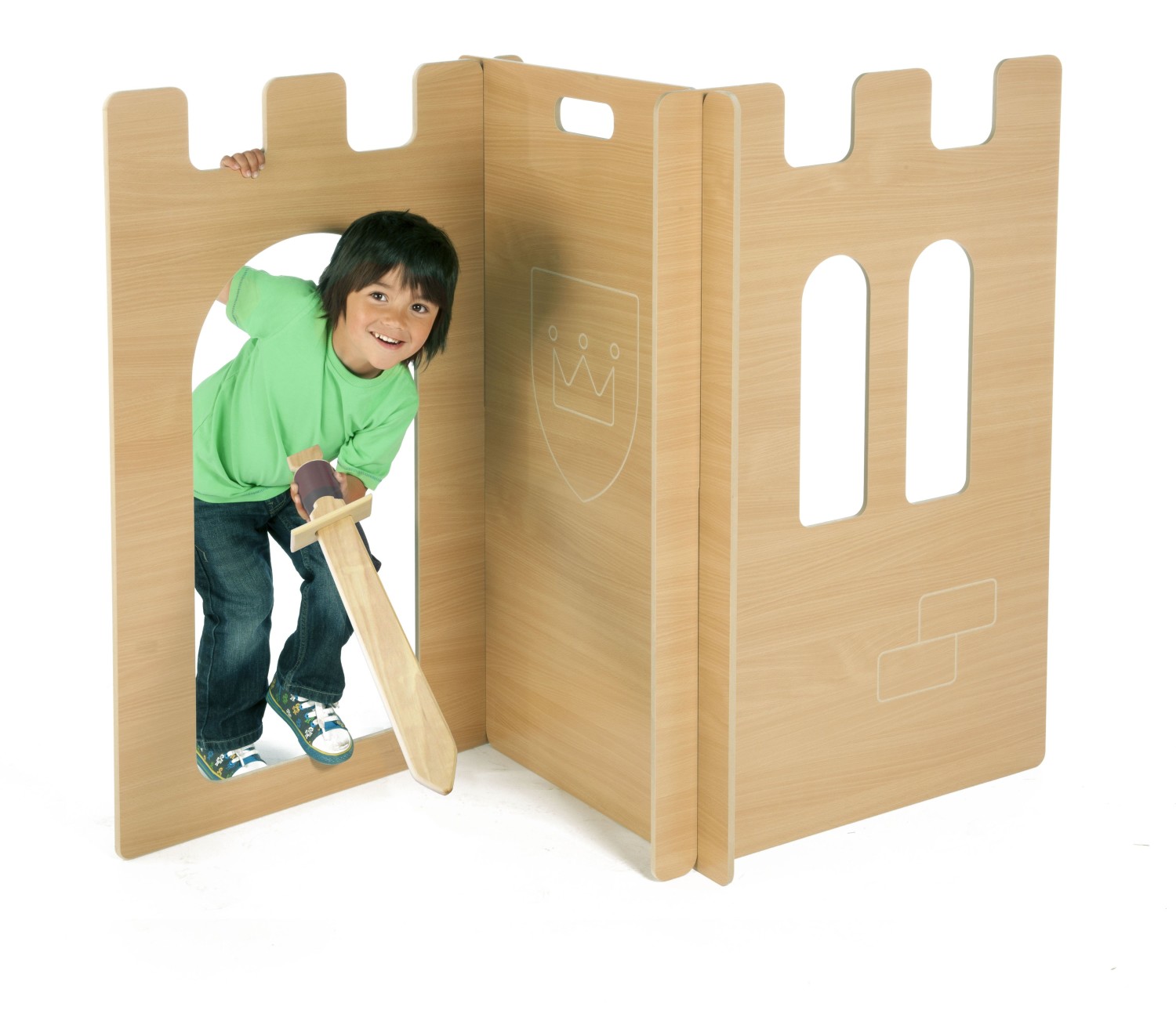 An image of 3 Piece Castle Panel Set - Room Dividers & Panels