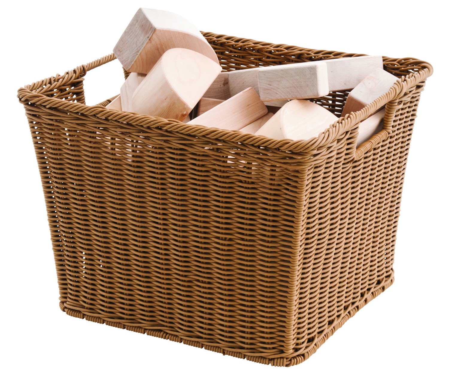 An image of Helios Square Woven Plastic Basket