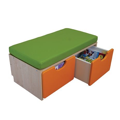 An image of Hurd 2 Cubby Seating Unit