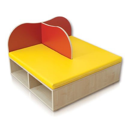 An image of PF Reading Nook Island Seat & Storage Unit