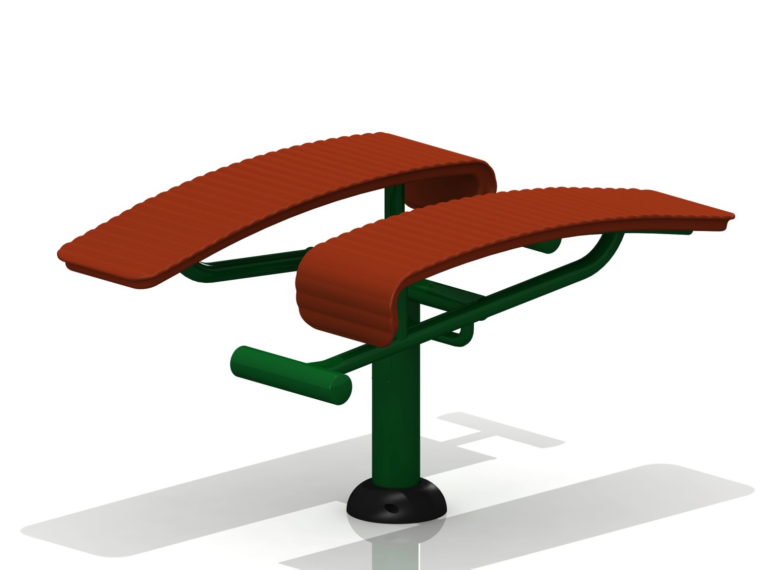 An image of Eos Children's Double Sit Up Bench