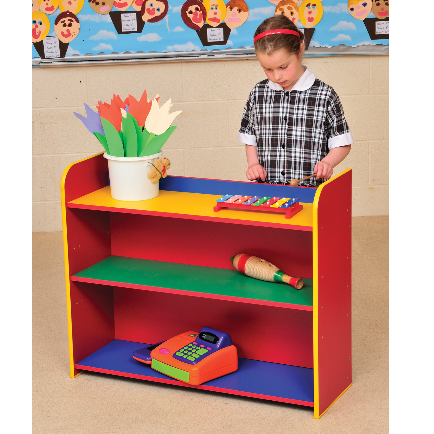 An image of Three Shelf Bookcase