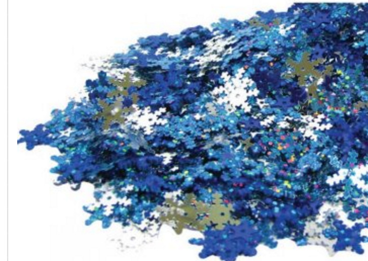 An image of Snow Flake Sequins