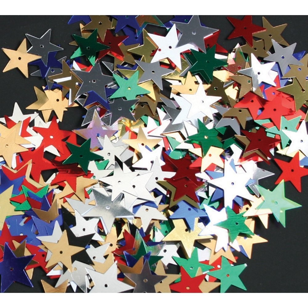 An image of Assorted Star Sequins