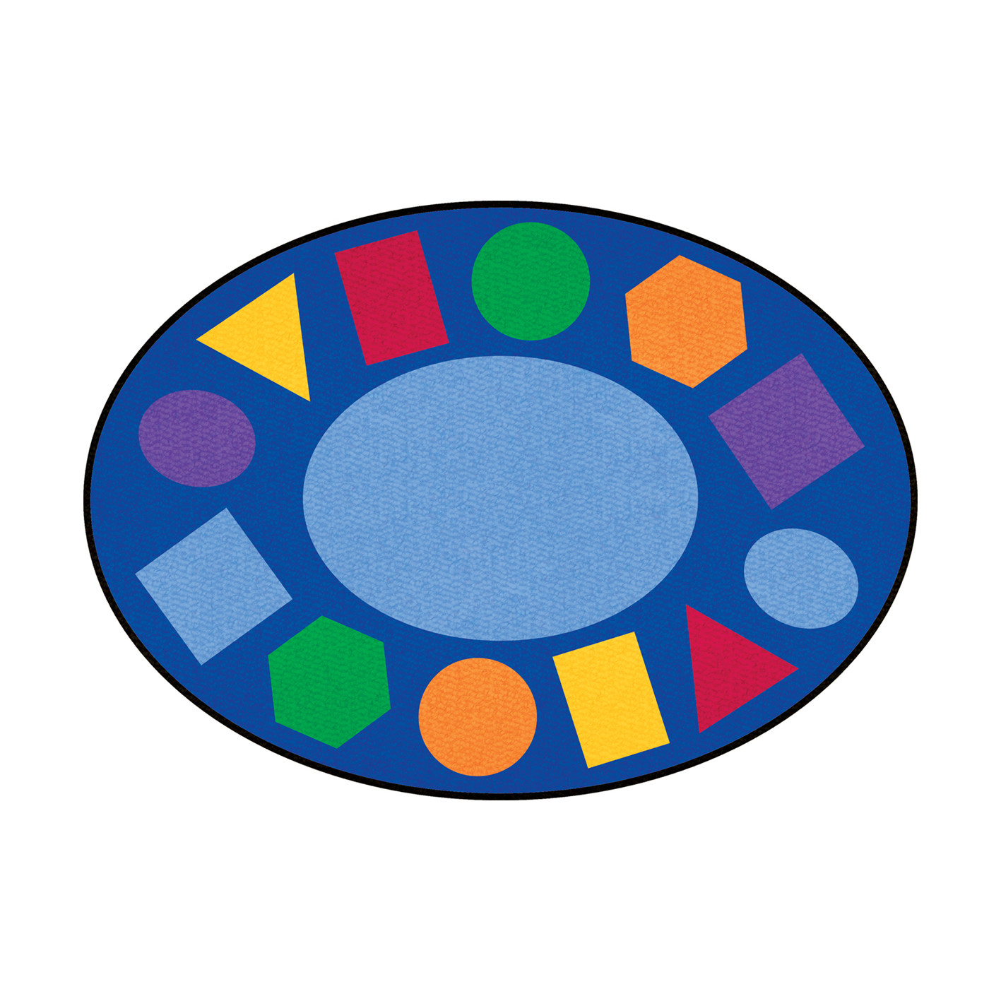 An image of Geometric Shapes Learning Rug