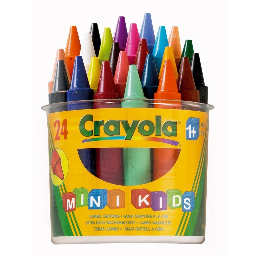 An image of 24 Crayola Crayons