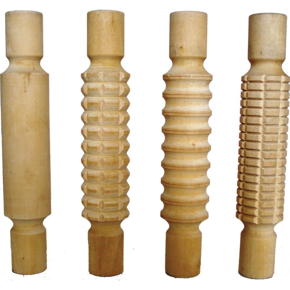 An image of Wooden Rolling Pin Set