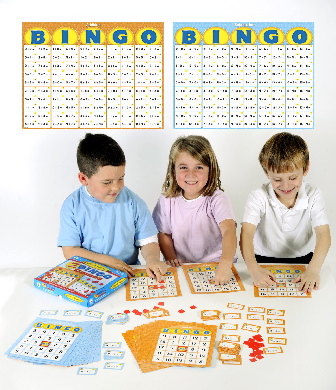 An image of Addition and Subtraction Bingo